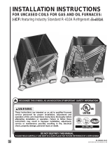 Ruud RCF2417STAVUA Installation guide