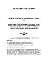 Milwaukee Valve 1410 -1000 Installation guide