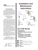 T&S BRASS EC-3103-BA Installation guide