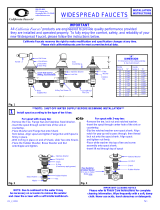 California Faucets 4602ZBF-PN Installation guide