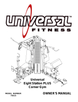 Universal Eight Station PLUS 75015 Owner's manual