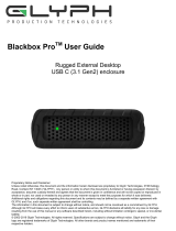 Glyph Blackbox Pro Owner's manual