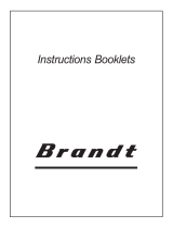Brandt AG206XE1 Owner's manual