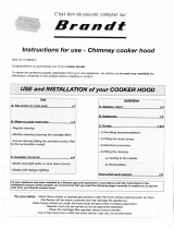 Groupe Brandt AFLB6W1U Owner's manual