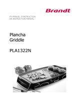 Groupe Brandt PLA1322V Owner's manual