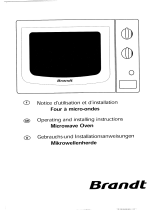 Groupe Brandt MEA11W1E Owner's manual