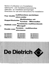 De Dietrich FB6757D1 Owner's manual