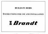 Groupe Brandt BGS70B Owner's manual