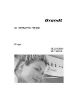 Brandt BIL13224S Owner's manual