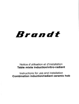 Brandt BIV60X Owner's manual