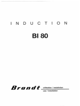 Groupe Brandt BI80X Owner's manual