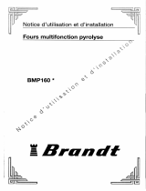 Groupe Brandt BMP160X Owner's manual