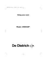 De Dietrich DOD328BU1 Owner's manual