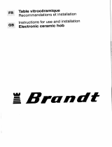 Brandt BV62B Owner's manual