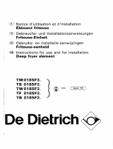 De Dietrich TM0185F3 Owner's manual