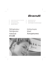 Groupe Brandt TTB123WEH Owner's manual