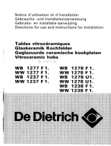 De Dietrich WW1238F1 Owner's manual