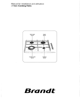 Groupe Brandt CH600X Owner's manual