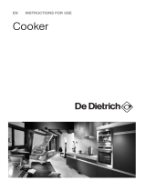 De Dietrich DCI799XU1 Owner's manual