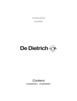 De Dietrich DCM395XE1 Owner's manual
