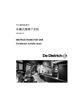 De Dietrich DFD1081CH Owner's manual
