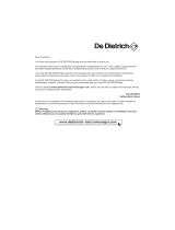 De Dietrich DFF1310J User manual