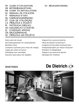 De Dietrich DHD7000X Owner's manual