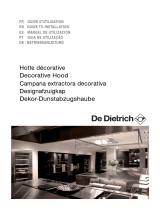 De Dietrich DHD1187X Owner's manual