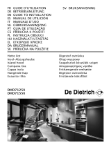 De Dietrich DHD7125X Owner's manual