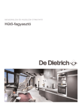 De Dietrich 6355DNX Owner's manual
