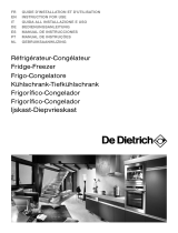 De Dietrich DKD845W Owner's manual