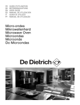 De Dietrich DME1129W Owner's manual