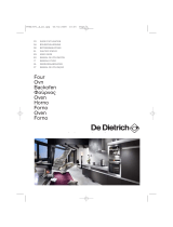 De Dietrich DME788X Owner's manual