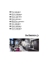 De Dietrich DOE900X Owner's manual