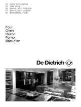 De Dietrich DOE1110X Owner's manual