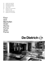 De Dietrich DOP1199X User manual