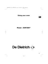 De Dietrich DOP390XH1 Owner's manual