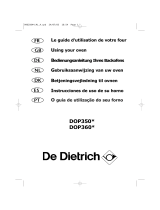 De Dietrich DOP399WE1 Owner's manual
