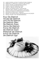 De Dietrich DOP760XS Owner's manual