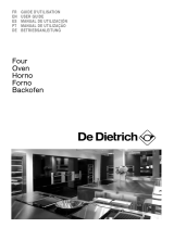 De Dietrich DOS1160X Owner's manual