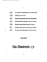 De Dietrich DOV399XE1 Owner's manual