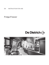 De Dietrich DRD1127J Owner's manual