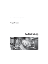 De Dietrich DRP831JEC Owner's manual