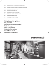 De Dietrich DRP831JE Owner's manual
