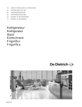 De Dietrich DRS614JE Owner's manual