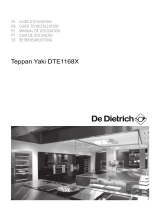 DeDietrich Teppan Yaki DTE1168X Owner's manual