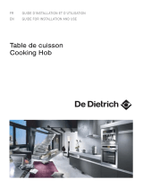 De Dietrich DTG738X Owner's manual