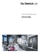 De Dietrich DTG1310X Owner's manual