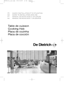 DeDietrich Cooking hob User manual