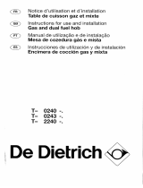 De Dietrich TNK0240E1 Owner's manual